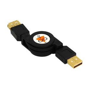 Кабель-рулетка удлинит. USB 2.0 Konoos KCR-USB2-AMAF-0.75 0.75m
