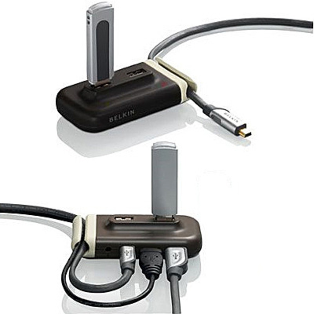 Хаб USB Belkin F5U304ejBRN