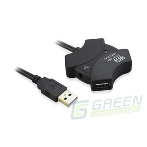 Хаб USB Greenconnect GC-U2EC10M4
