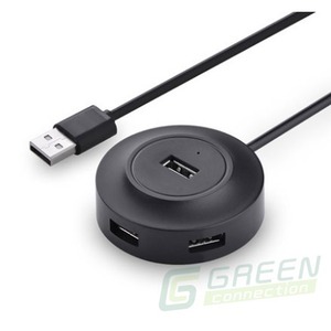 Хаб USB Greenconnect GC-UH4P03-BK
