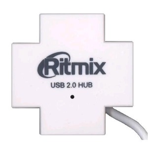 Хаб USB Ritmix CR-2404 White