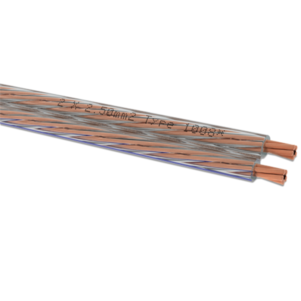 Кабель акустический на катушке Oehlbach 1041 Speaker Wire 25 Clear 350m