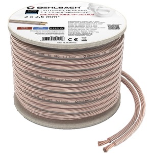 Кабель акустический на катушке Oehlbach 106 Performance Speaker Wire SP-25 Transparent 20.0m