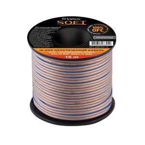 Кабель акустический на катушке Belsis BW7704/15 SOFT