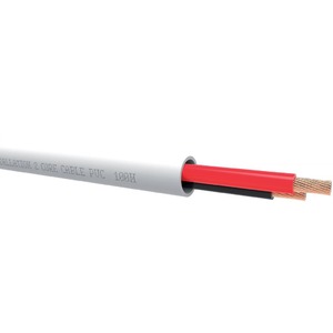 Кабель акустический на катушке QED (QE4130) Professional QX16/2 PVC White 100m