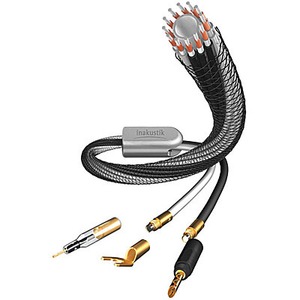 Акустический кабель Bi-Wire Banana - Banana Inakustik 0077012341 Referenz LS-1203 Screw Type Bi-Wire 3.0m