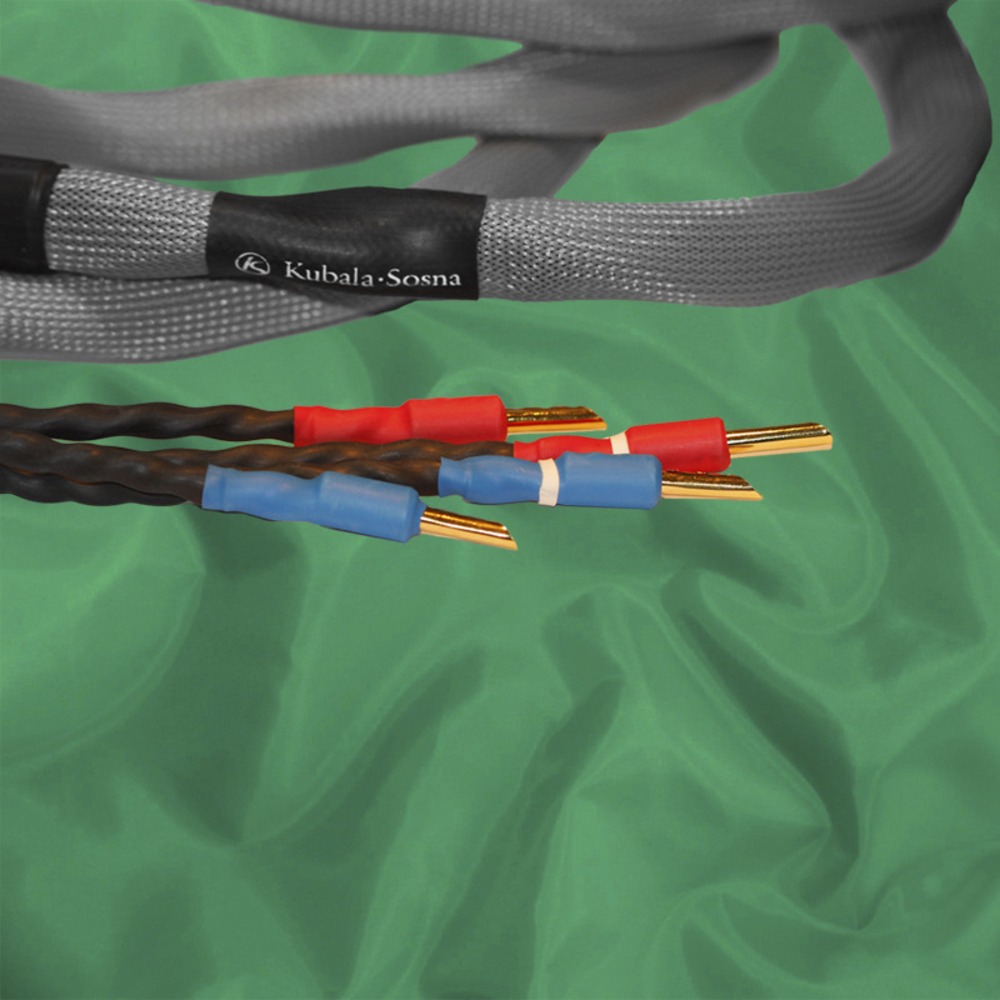 Акустический кабель Bi-Wire Banana - Banana Kubala-Sosna Fascination Banana BFA Bi-Wire 2.0m