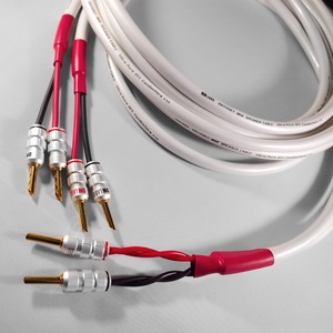 Акустический кабель Bi-Wire Banana - Banana DH Labs Odyssey mkII Banana Z-Plug Gold Bi-Wire 2.0m