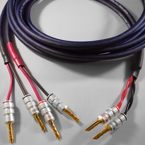 Акустический кабель Bi-Wire Banana - Banana DH Labs T-14 Banana Z-Plug Gold Bi-Wire 2.5m