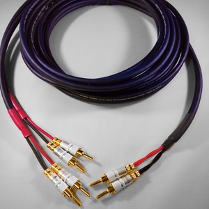 Акустический кабель Bi-Wire Banana - Banana DH Labs T-14 Banana Locking-1 Plug Gold Bi-Wire 3.0m