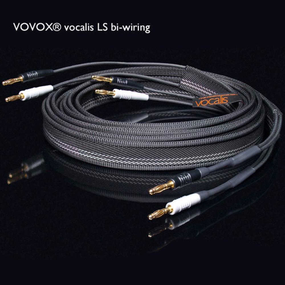 Акустический кабель Bi-Wire Banana - Banana Vovox Vocalis LS Bi-Wiring Banana Plug 2.5m