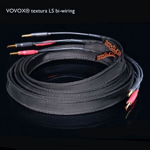 Акустический кабель Bi-Wire Banana - Banana Vovox Textura LS Bi-Wiring Banana Plug 2.5m