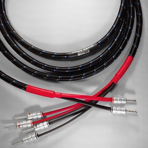 Акустический кабель Bi-Wire Banana - Banana DH Labs Q-10 Signature Banana Z-Plug Silver Bi-Wire 3.0m