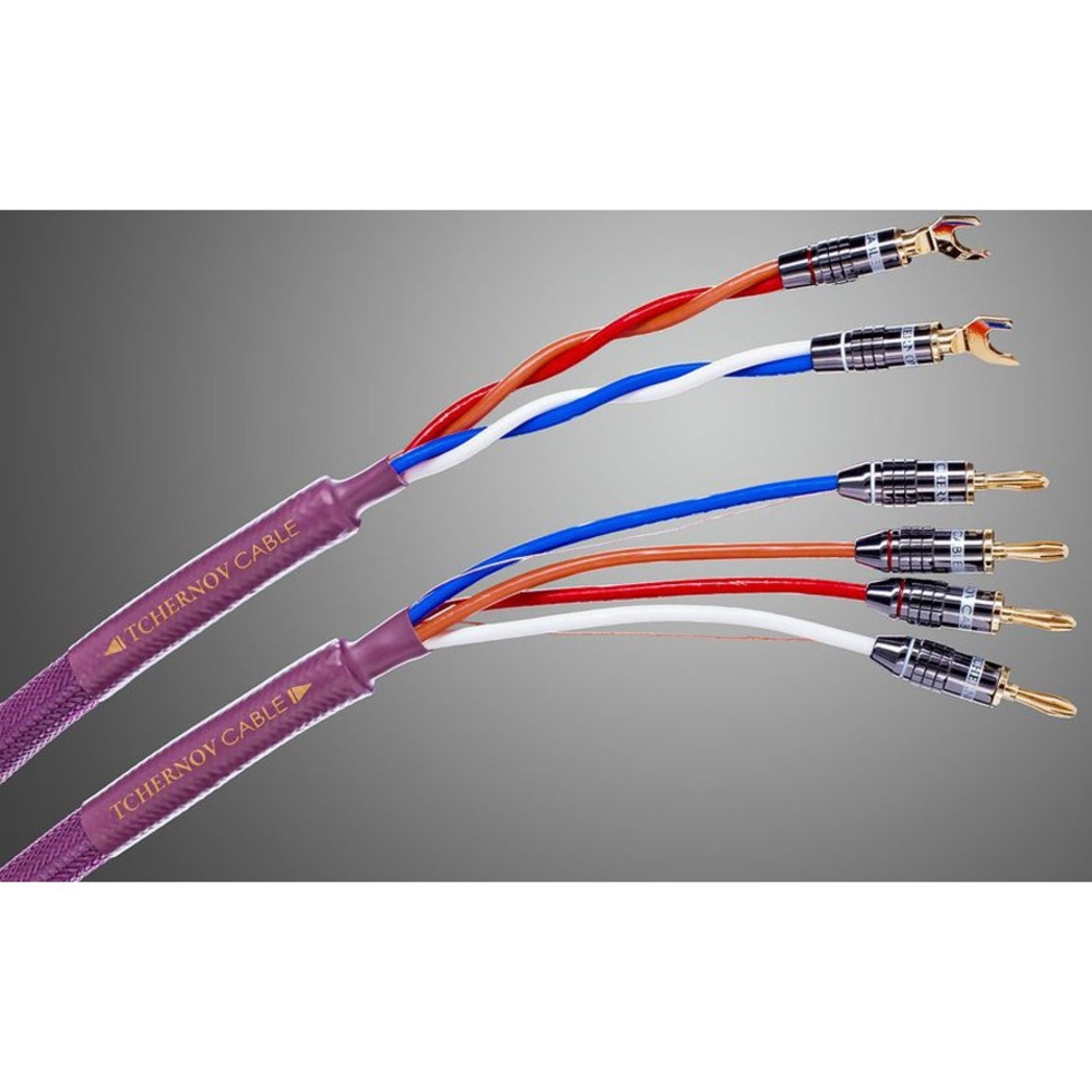 Акустический кабель Bi-Wire Spade - Banana Tchernov Cable Classic Bi-Wire Mk II SC Sp/Bn 3.1m