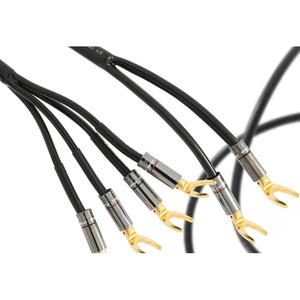 Акустический кабель Bi-Wire Spade - Spade Atlas Cables Hyper Bi-Wire Transpose Spade Gold 3.0m