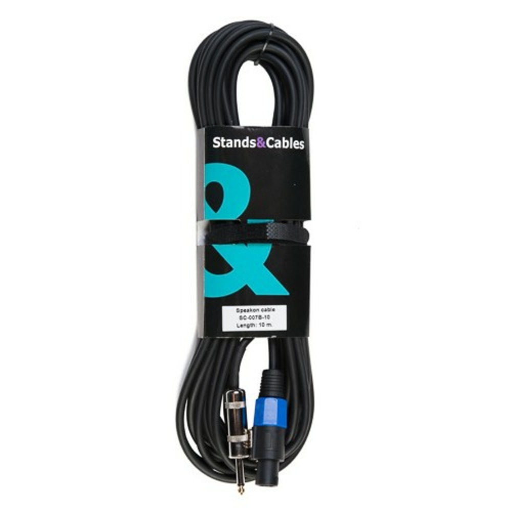 Акустический кабель Jack - speakON Stands&Cables SC-007B-10 10.0m