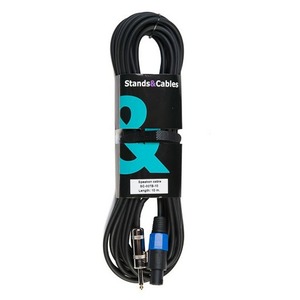Акустический кабель Jack - speakON Stands&Cables SC-007B-10 10.0m