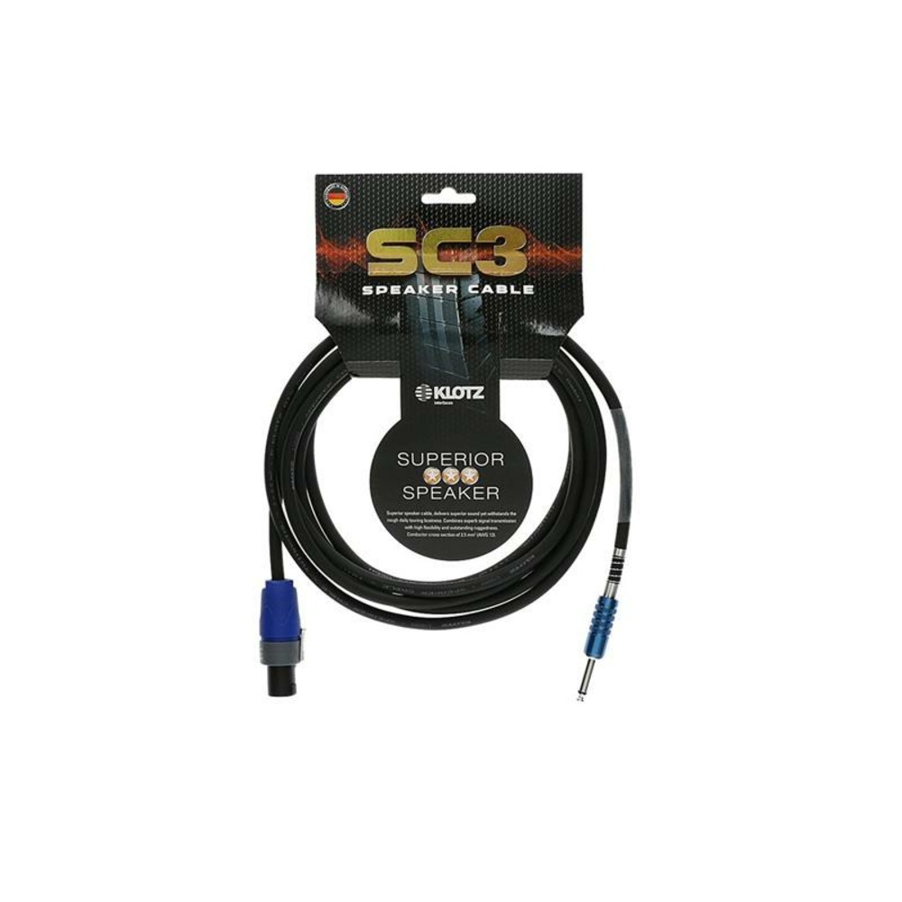 Акустический кабель Jack - speakON KLOTZ SC3-SP02SW 2.0m