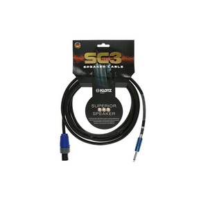 Акустический кабель Jack - speakON KLOTZ SC3-SP02SW 2.0m
