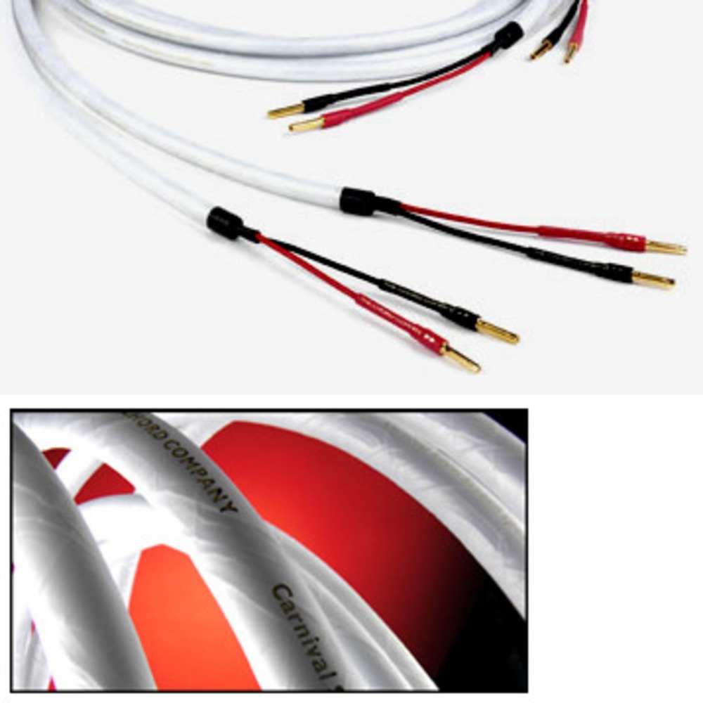 Акустический кабель Single-Wire Banana - Banana Chord Carnival SilverScreen Banana 2.5m