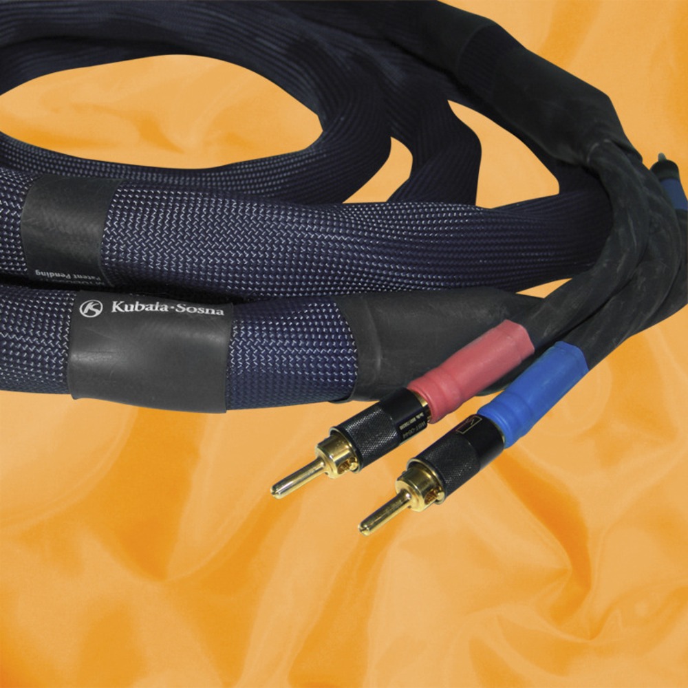 Акустический кабель Single-Wire Banana - Banana Kubala-Sosna Emotion Banana WBT Single Wire 3.0m