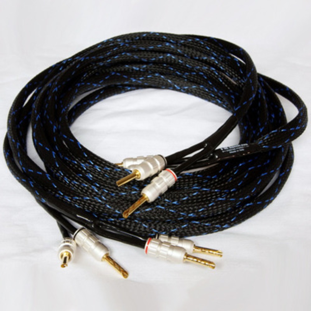 Акустический кабель Single-Wire Banana - Banana HiDiamond Diamond Power + Mk2 3.0m
