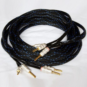 Акустический кабель Single-Wire Banana - Banana HiDiamond Diamond Power + Mk2 3.0m