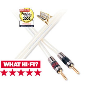 Акустический кабель Single-Wire Banana - Banana QED XT-400 banana TEST 2.5m