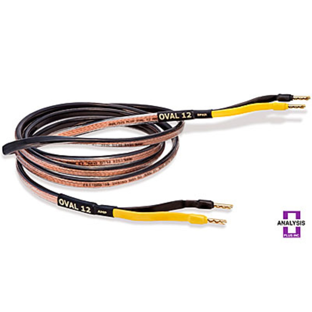 Акустический кабель Single-Wire Banana - Banana Analysis Plus Oval 12 Banana 3.6m