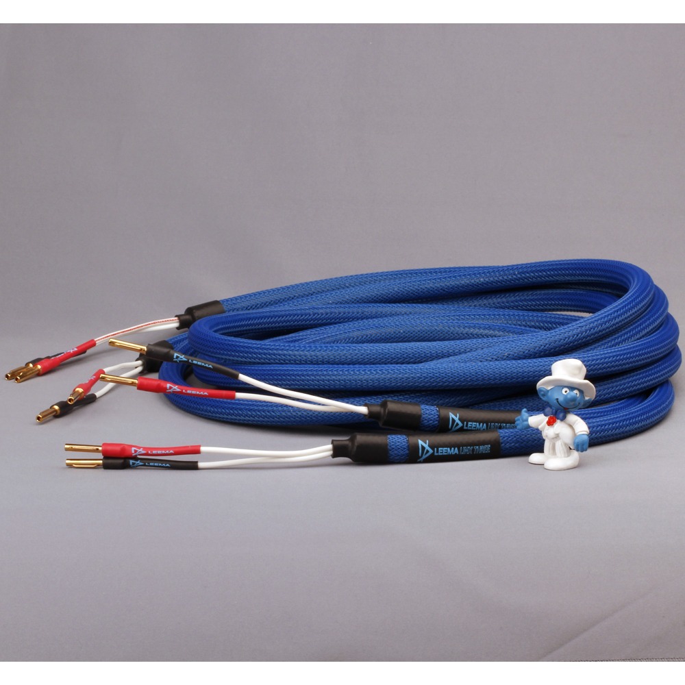 Акустический кабель Single-Wire Banana - Banana Leema Acoustics Linx Three Speaker Banana 3.0m