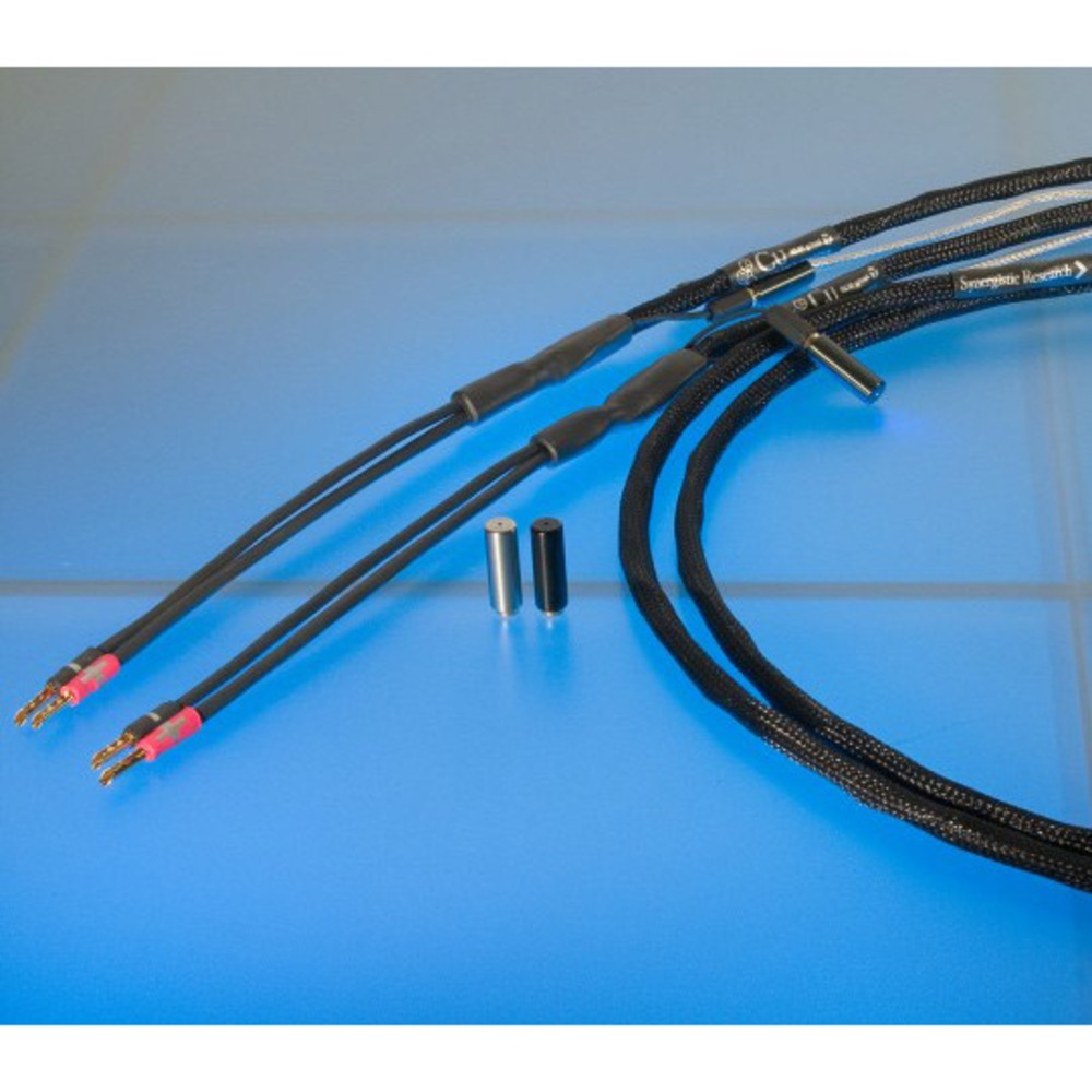 Акустический кабель Single-Wire Banana - Banana Synergistic Research Element Copper Speaker Cable BFA-BFA/Full Range 2.4m