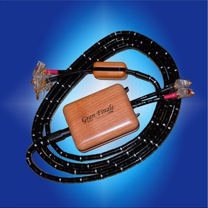 Акустический кабель Single-Wire Banana - Banana HMS Elektronik Gran Finale MKII WBT0610 SingleWire 2.5m