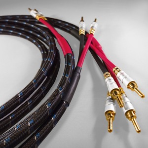 Акустический кабель Single-Wire Banana - Banana DH Labs Q-10 Signature Banana Locking-1 Plug Gold Single Wire 3.0m