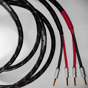 Акустический кабель Single-Wire Banana - Banana DH Labs Q-10 Signature Banana Z-Plug Gold Single Wire 2.0m