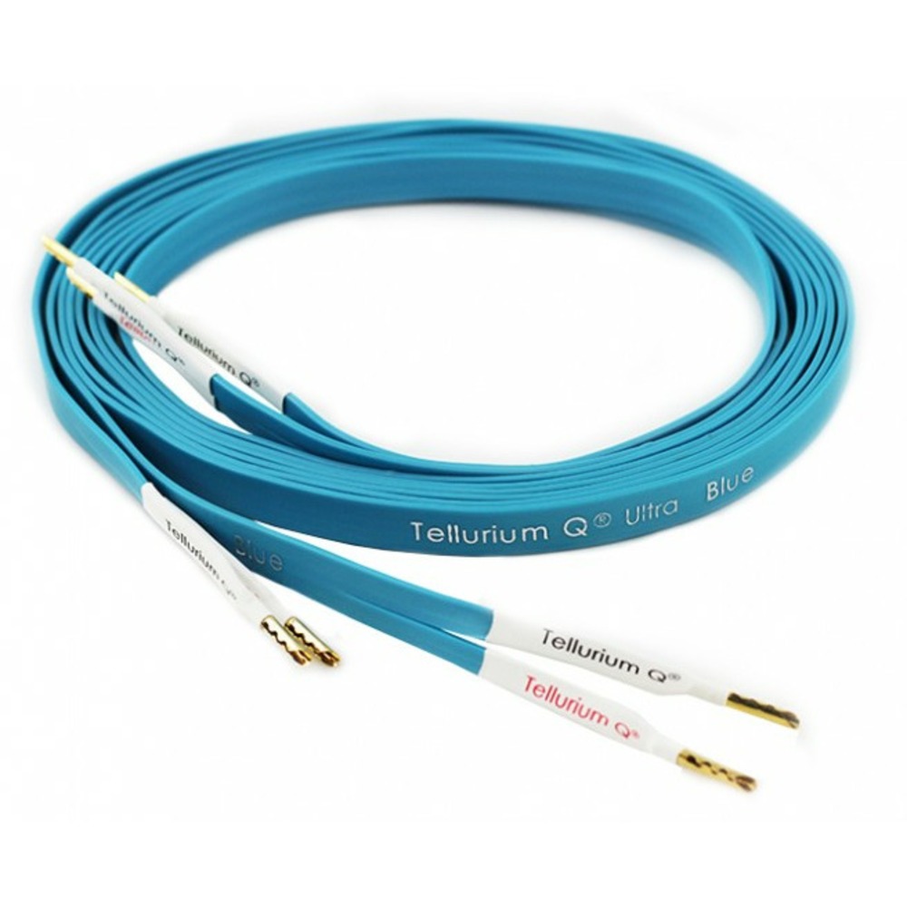 Акустический кабель Single-Wire Banana - Banana Tellurium Q Ultra Blue  Speaker 3.0m