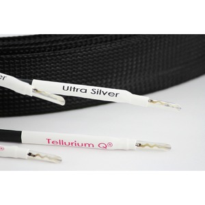 Акустический кабель Single-Wire Banana - Banana Tellurium Q Ultra Silver Speaker 3.5m