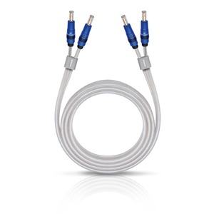 Акустический кабель Single-Wire Banana - Banana Oehlbach 10742 Crystal Silver Star B 2.5m