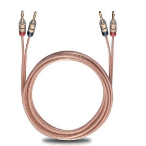 Акустический кабель Single-Wire Banana - Banana Oehlbach 10780 Crystal Wire B40 2.5m