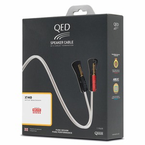 Акустический кабель Single-Wire Banana - Banana QED (QE1450) XT-40 Airloc banana 2.0m