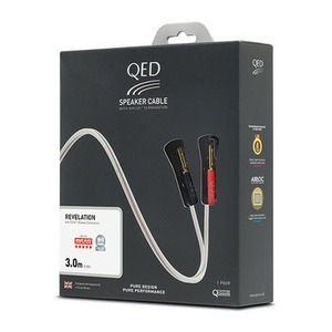Акустический кабель Single-Wire Banana - Banana QED (QE1422) Ruby Anniversary Evolution Airloc banana 3.0m