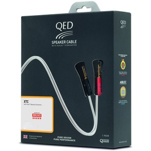 Акустический кабель Single-Wire Banana - Banana QED (QE1414) XTC Airloc banana 5.0m