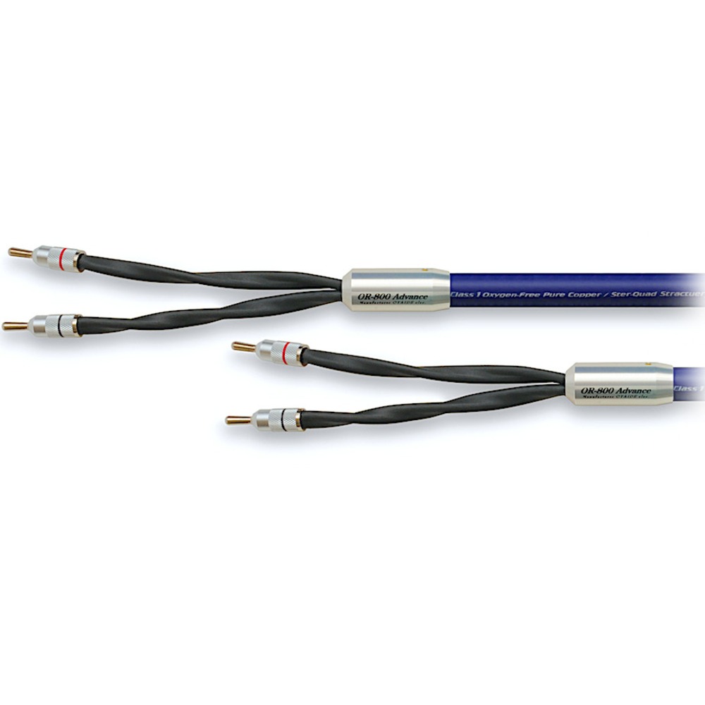 Акустический кабель Single-Wire Banana - Banana Oyaide OR-800 B 1.5m