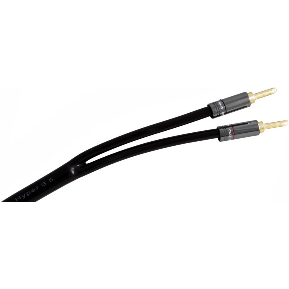 Акустический кабель Single-Wire Banana - Banana Atlas Cables Hyper 3.5 Transpose Z plug Gold 2.0m