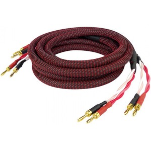 Акустический кабель Single-Wire Banana - Banana DYNAVOX Perfect Sound Speaker Cable (207297) 2.0m