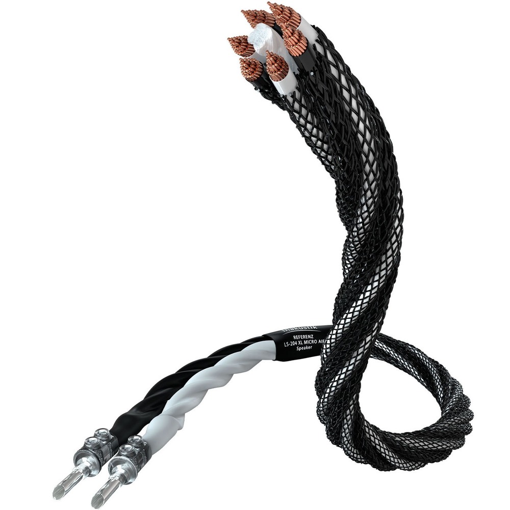 Акустический кабель Single-Wire Banana - Banana Inakustik 007716232 Referenz LS-204 XL Micro AIR BFA Single-Wire 3.0m