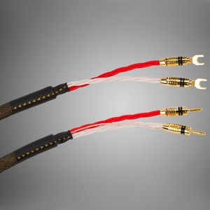 Акустический кабель Single-Wire Spade - Banana Tchernov Cable Reference DSC SC Sp/Bn 1.65m