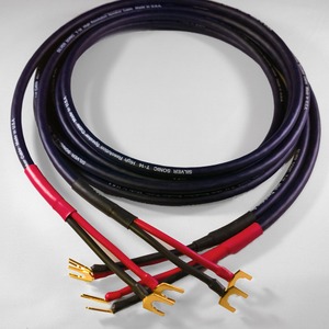 Акустический кабель Single-Wire Spade - Spade DH Labs T-14 Spade SP-10 Gold Single Wire 3.0m