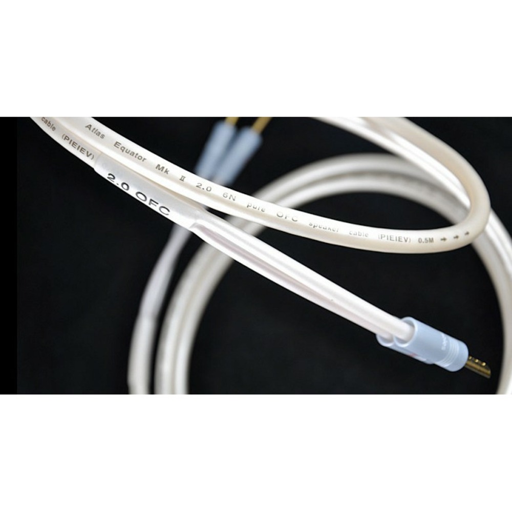 Акустический кабель Single-Wire Spade - Spade Atlas Cables Equator 2.0 SPADE-SPADE 2.0m