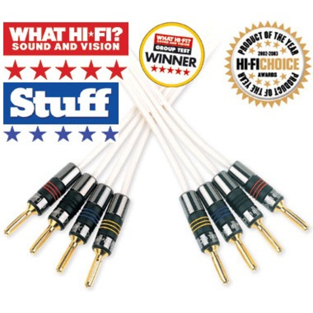 Отрезок акустического кабеля QED Silver Anniversary XT Bi-Wire (Арт. 165) 1.5m