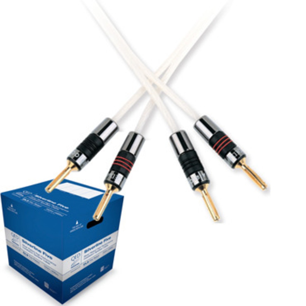 Отрезок акустического кабеля QED (арт. 550) Professional SilverLine Five 0.5m
